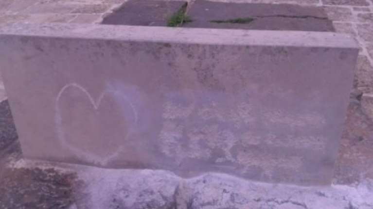 Βάρβαροι βεβήλωσαν τον τάφο του Νίκου Καζαντζάκη