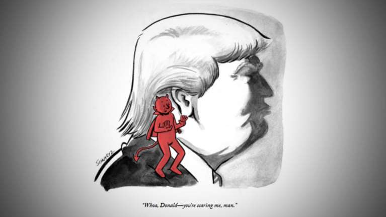 Το σκίτσο του New Yorker για τον Ντόναλντ Τραμπ