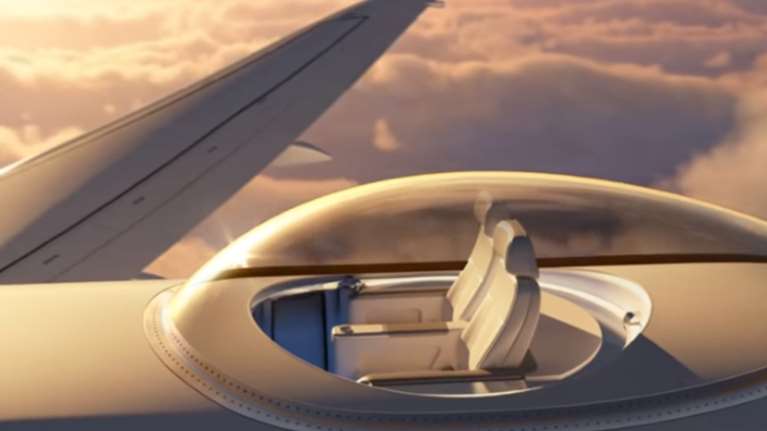 Έτσι θα είναι η πρώτη θέση στα αεροσκάφη του μέλλοντος-φωτό και βίντεο