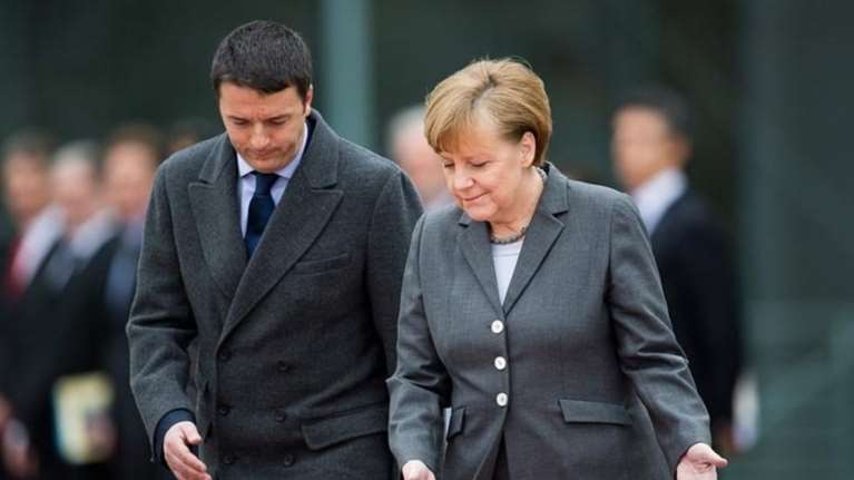 Μπλόκο Μέρκελ στην εγγύηση καταθέσεων, καβγάς με Ρέντσι