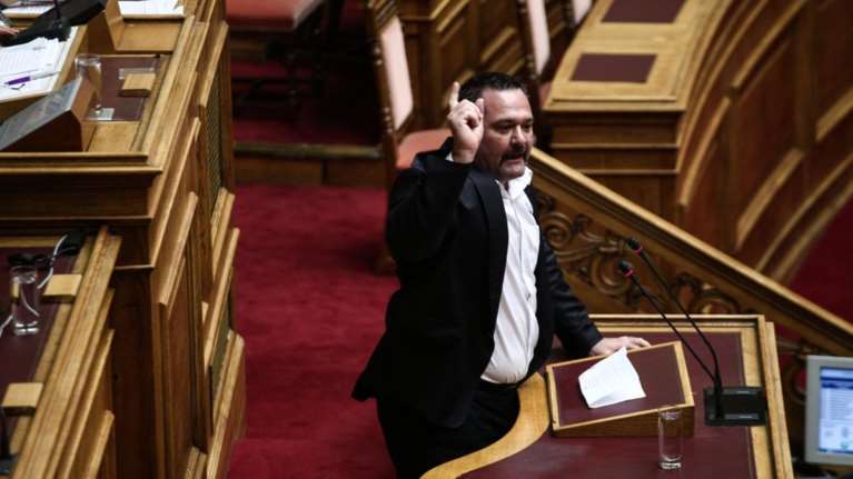 Αγοραία επίθεση από τον βουλευτή της Χ.Α Λαγό για το σύμφωνο συμβίωσης