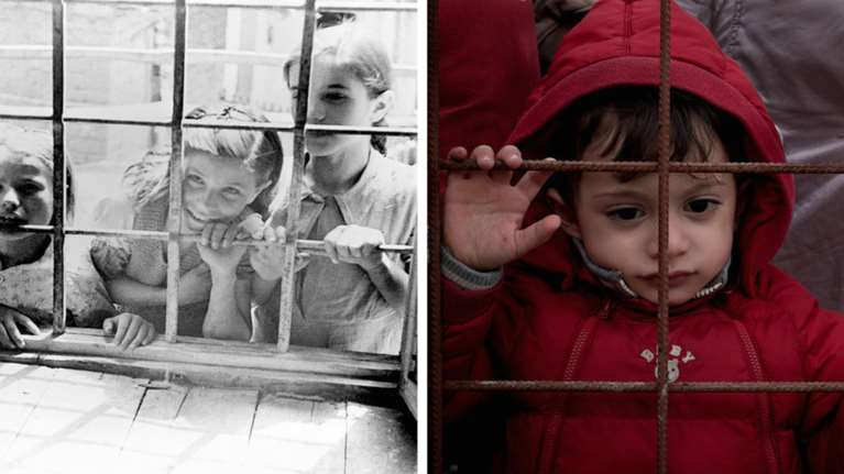 Τα παιδιά πρόσφυγες. Από τον Β&#39; Παγκόσμιο Πόλεμο τίποτα δεν έχει αλλάξει