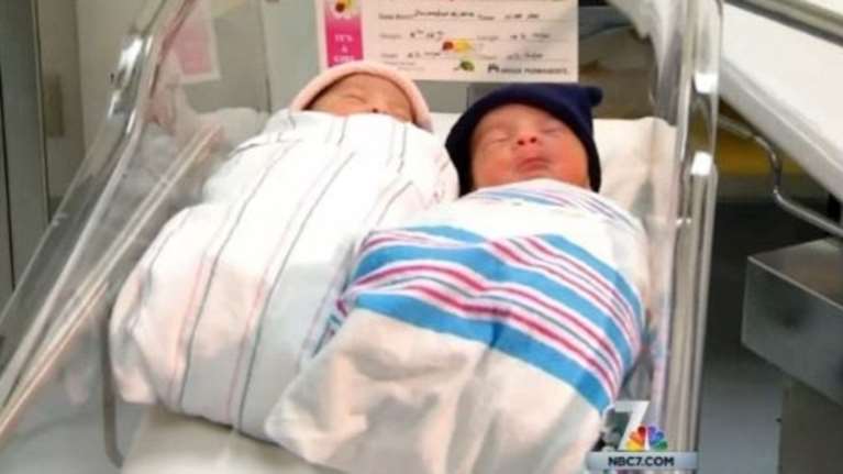 Δίδυμα γεννήθηκαν διαφορετικές χρονιές: Το ένα το 2015 και το άλλο το 2016!