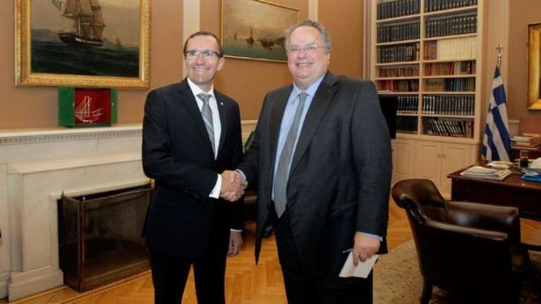 Στο ΥΠΕΞ ο ειδικός σύμβουλος του ΟΗΕ για το Κυπριακό