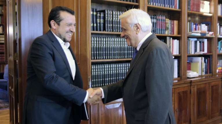 Παππάς σε Παυλόπουλο: Με τη δική σας αρωγή Πρόεδρε