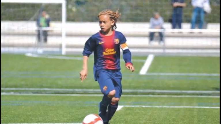 Ο 12χρονος από τα τσικό της Μπαρτσελόνα που τρελαίνει κόσμο video