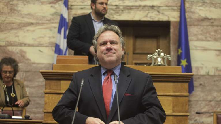 «Ανάκριση» Κατρούγκαλου στην ΚΟ του ΣΥΡΙΖΑ για το ασφαλιστικό-φωτο