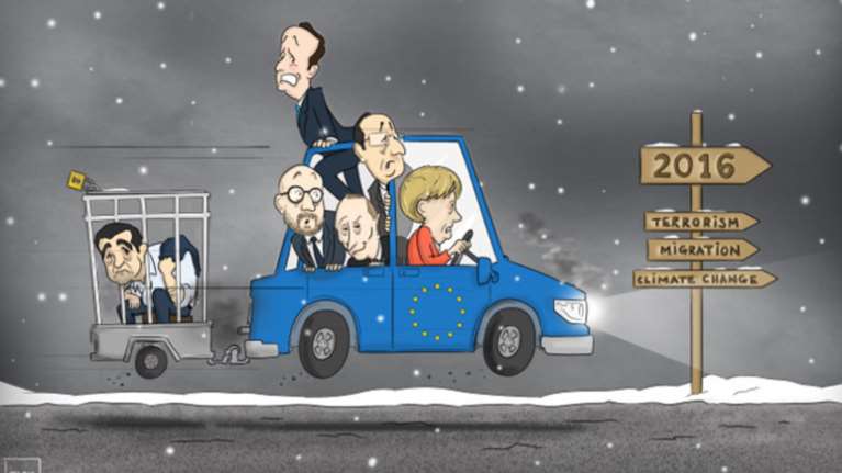 Politico: Η Μέρκελ σέρνει... σε κλουβί τον Τσίπρα