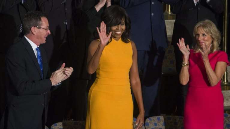 Η επική τελευταία εμφάνιση της Μισέλ Ομπάμα στο State of The Union