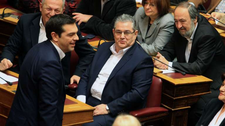 Συνάντηση Τσίπρα - Κουτσούμπα την Παρασκευή στη Βουλή