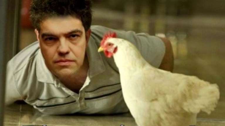 Φωτιές άναψε στο twitter η κότα στο Μαξίμου