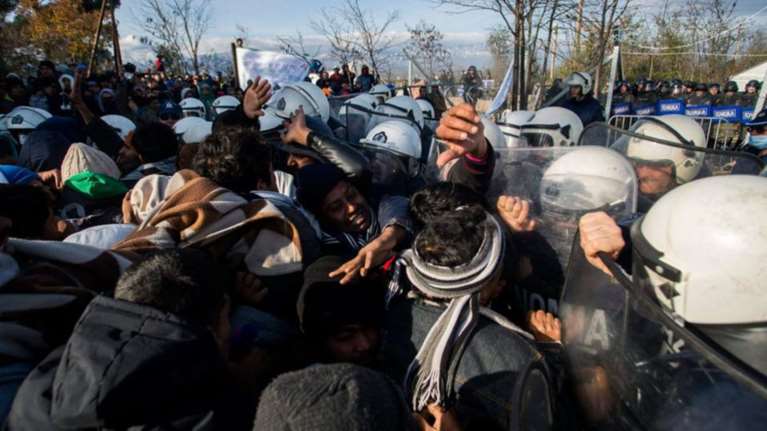 Ένας νεκρός από συμπλοκή προσφύγων στην Ειδομένη