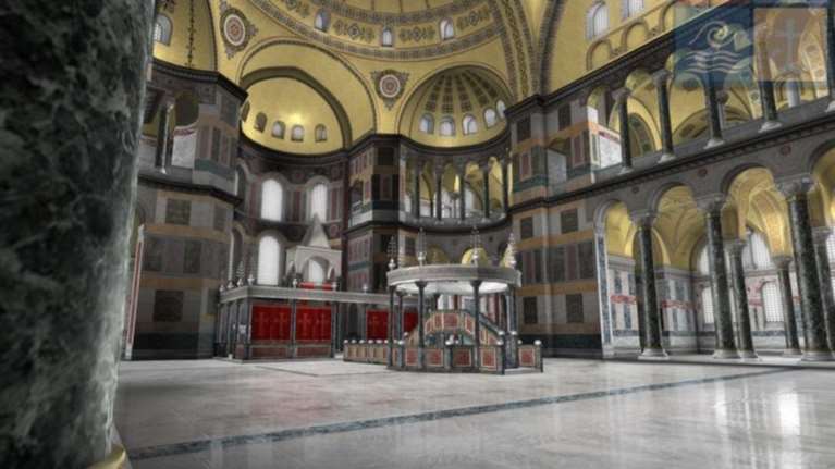 Virtual ξενάγηση στην Αγία Σοφία από τον Ελληνικό Κόσμο