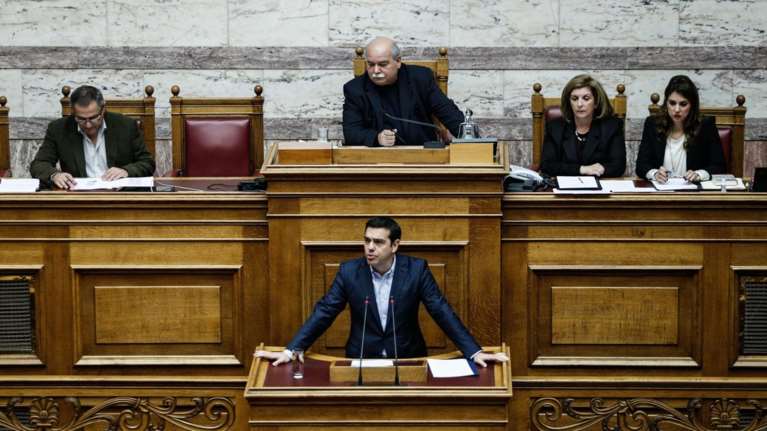 Τσίπρας:Η πρότασή μας δεν έχει περικοπή συντάξεων