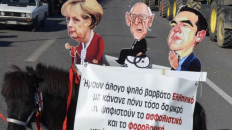 Αγρότες έβαλαν «πισωκάπλα» τον Τσίπρα σε πόνυ (φωτό)