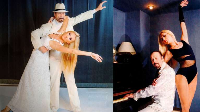 Ο 80χρονος Μεταξόπουλος μας συστήνει την 36χρονη «μπαλαρίνα» του