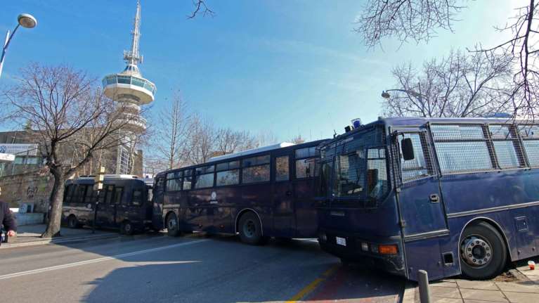 Βίντεο λίγο πριν την σύγκρουση αστυνομίας-αγροτών  στο Βελλίδειο