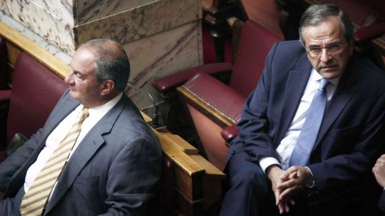 Καραμανλής- Σαμαράς: δυο ξένοι μέσα στο ίδιο κόμμα