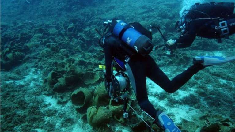 Εντοπίστηκε ένα από τα ελάχιστα ναυάγια Μινωϊκής εποχής σε ακτές Μ. Ασίας