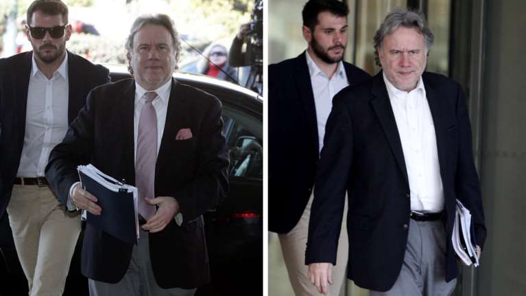 Δείτε πως μπήκε και βγήκε ο Κατρούγκαλος από το Χίλτον