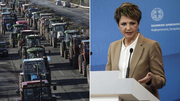 Κυβέρνηση καλεί Τροχαία για μπλόκο στους αγρότες