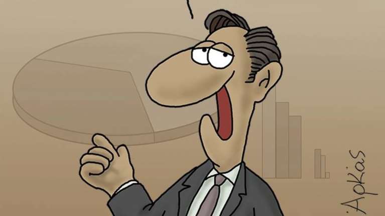 To εκπληκτικό ολόφρεσκο σκίτσο του Αρκά για το μέλλον της χώρας