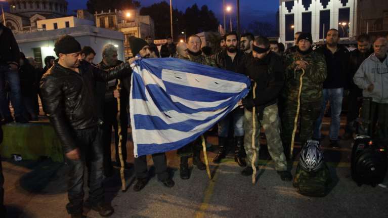 Καρέ καρέ η απόβαση των αγροτών στην Αθήνα