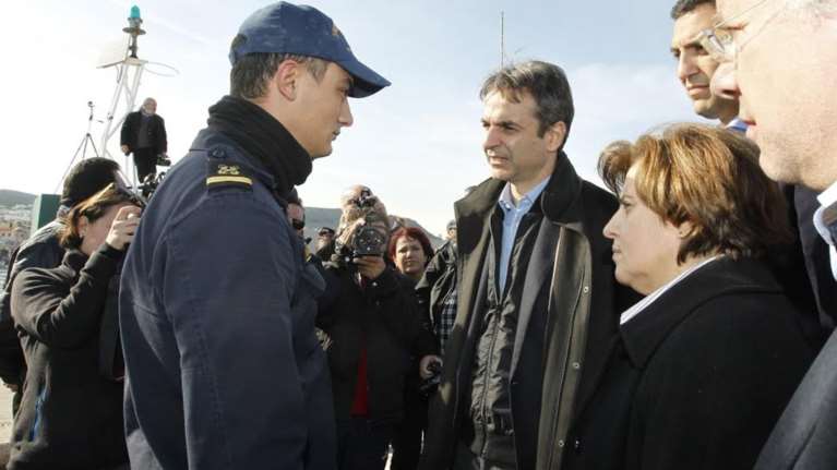 Συνάντηση Μητσοτάκη - Καμμένου για το προσφυγικό