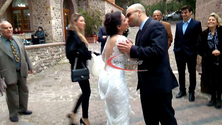 Παντρεύτηκε σε μοναστήρι της Λέσβου  η Ειρήνη Μερκούρη