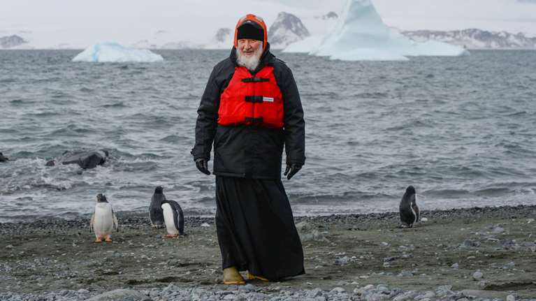 Στην Ανταρκτική ο Πατριάρχης Ρωσίας Κύριλος