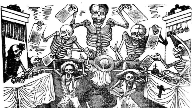 Χοσέ Γουαδαλούπε Ποσάδα στην Πινακοθήκη του Δήμου Αθηναίων