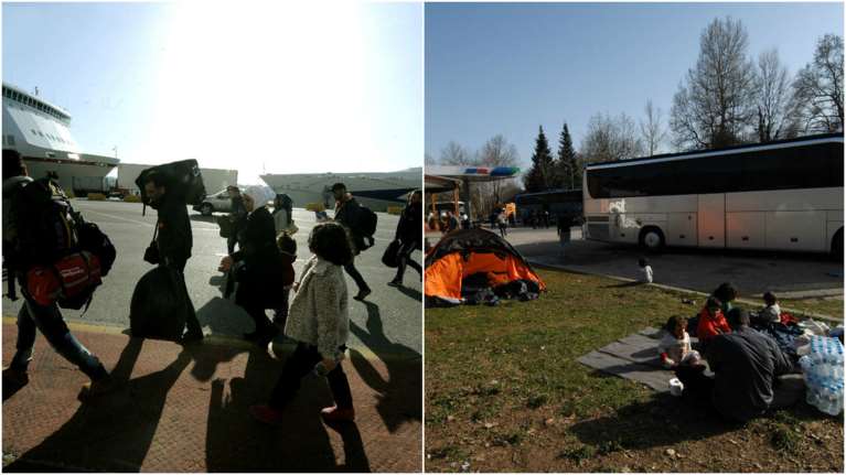 Βουλιάζει από πρόσφυγες ο Πειραιάς, «στενάζει» η εθνική