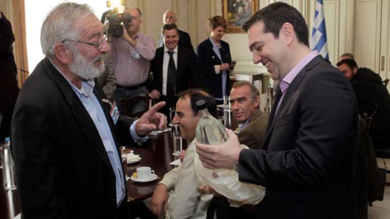 Φωτογραφική ρύθμιση του Δικαιοσύνης υπέρ των μπλόκων