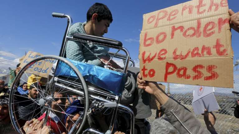 Δραματικές σκηνές στο «κολαστήριο» της Ειδομένης