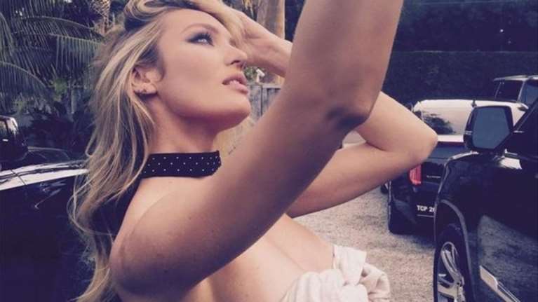 Ο τόπλες «άγγελος» της Victoria&#39;s Secret έβαλε φωτιά στο instagram