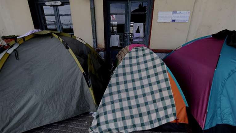 Εστησαν νέο καταυλισμό στην Ειδομένη