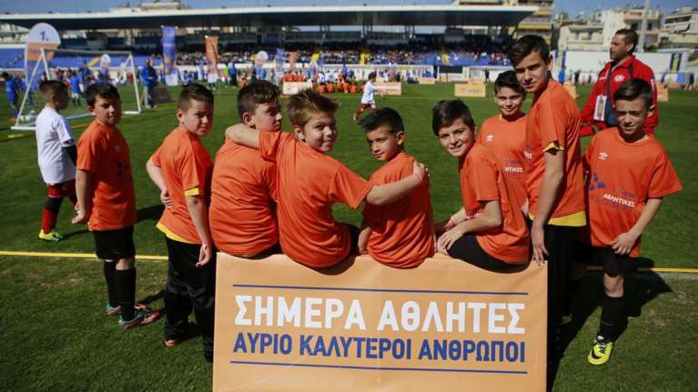 «Σήμερα αθλητές, αύριο καλύτεροι άνθρωποι...» Η μεγάλη γιορτή της ΟΠΑΠ