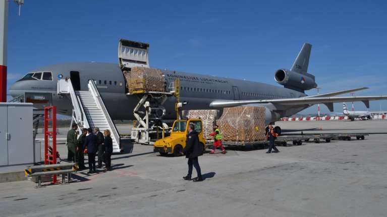 Ανθρωπιστική βοήθεια από την Ολλανδία στην Ελλάδα