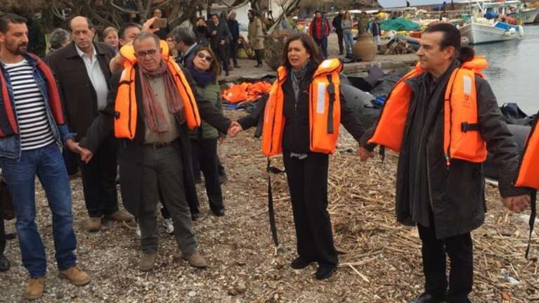 Όταν οι υπουργοί του ΣΥΡΙΖΑ ντύνονταν... πρόσφυγες πριν το Downtown