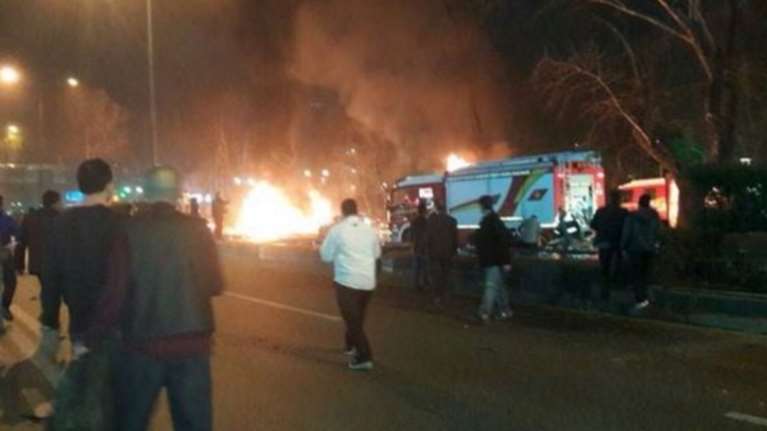 Δείτε το βίντεο από τη στιγμή της έκρηξης στην Άγκυρα