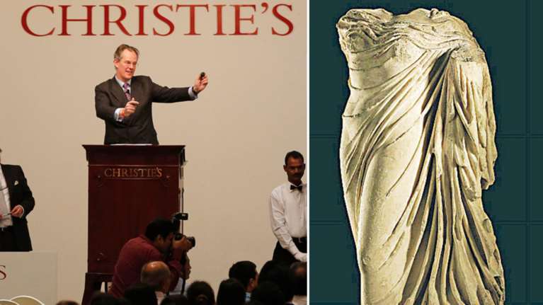 Αποσύρθηκε η Αφροδίτη στο παρά πέντε της δημοπρασίας από τους Christie&#39;s