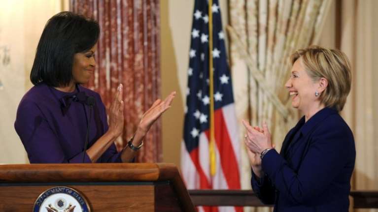 Η Μισέλ θα συνοδέψει τη Χίλαρι, στο «άντρο» του Τράμπ