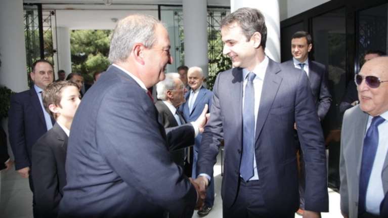 Στη Θεσσαλονίκη Μητσοτάκης, Καραμανλής, Παυλόπουλος, Καμμένος