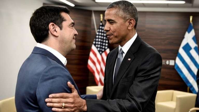 Υμνολόγιο Μαξίμου με non paper  για τον Ομπάμα