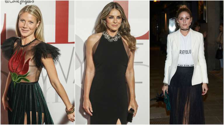 Η αφρόκρεμα της showbiz σε πάρτι στη Μαδρίτη-το «τρελό» φόρεμα της Πάλτροου