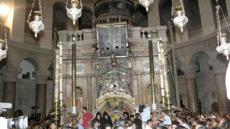 Για πρώτη φορά στο φως το σημείο που ενταφιάστηκε ο Χριστός