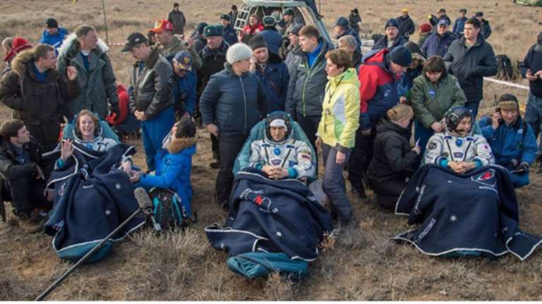 Επέστρεψαν στη γη μετά από 115 ημέρες στο διάστημα [Βίντεο]