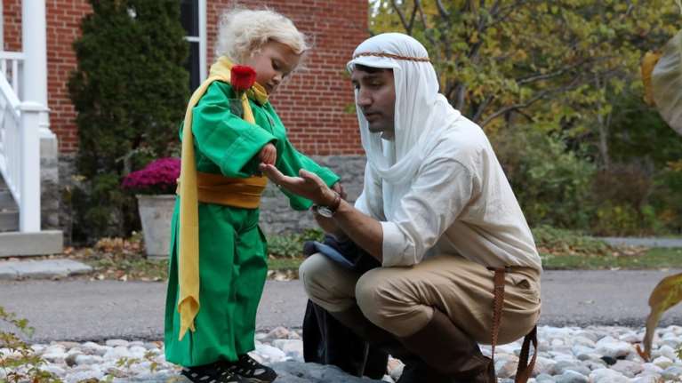 Ο απίστευτος Τζάστιν Τριντό ντύθηκε πιλότος του Μικρού Πρίγκιπα γιου του