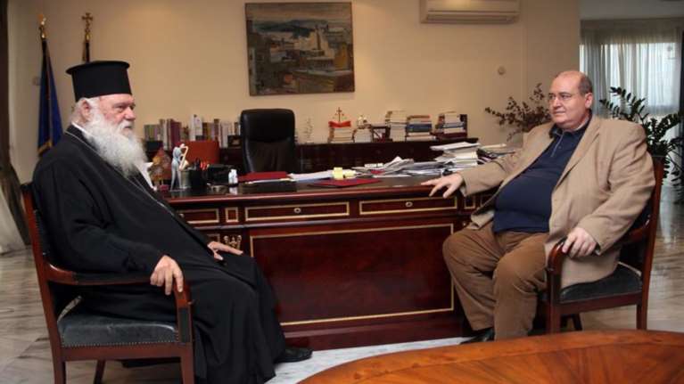 Φαρμακερή απάντηση Νίκου Φίλη σε Ιερώνυμο