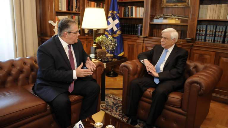 Συνάντηση Παυλόπουλου - Κουτσούμπα με ευρεία ατζέντα